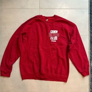 Canon Red Men's Sweater